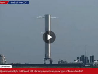 Прототип Super Heavy B3 завершил своё первое крио-испытание